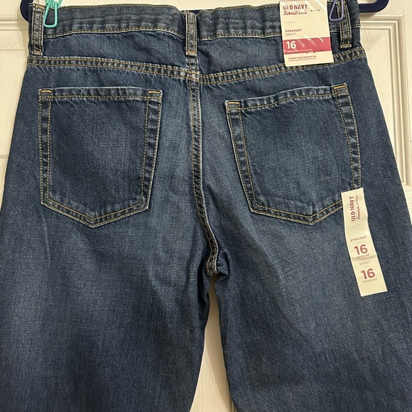 NWT Women’s Old Navy Famous straight cut jeans size 16 - Picture 7 of 10